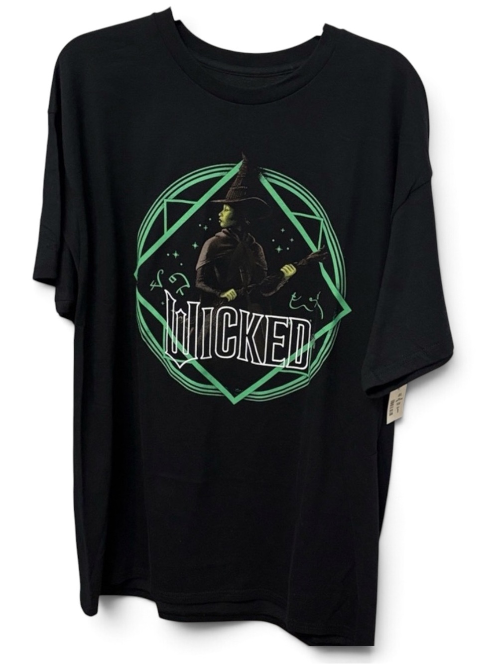 Wicked Witch Elphaba Thropp Wicked Graphic Tee Shirt Size Large NWT